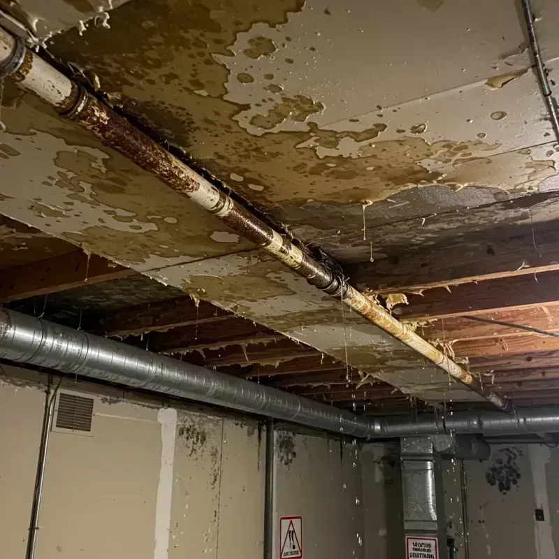 Ceiling Water Damage Repair in Reading, MI